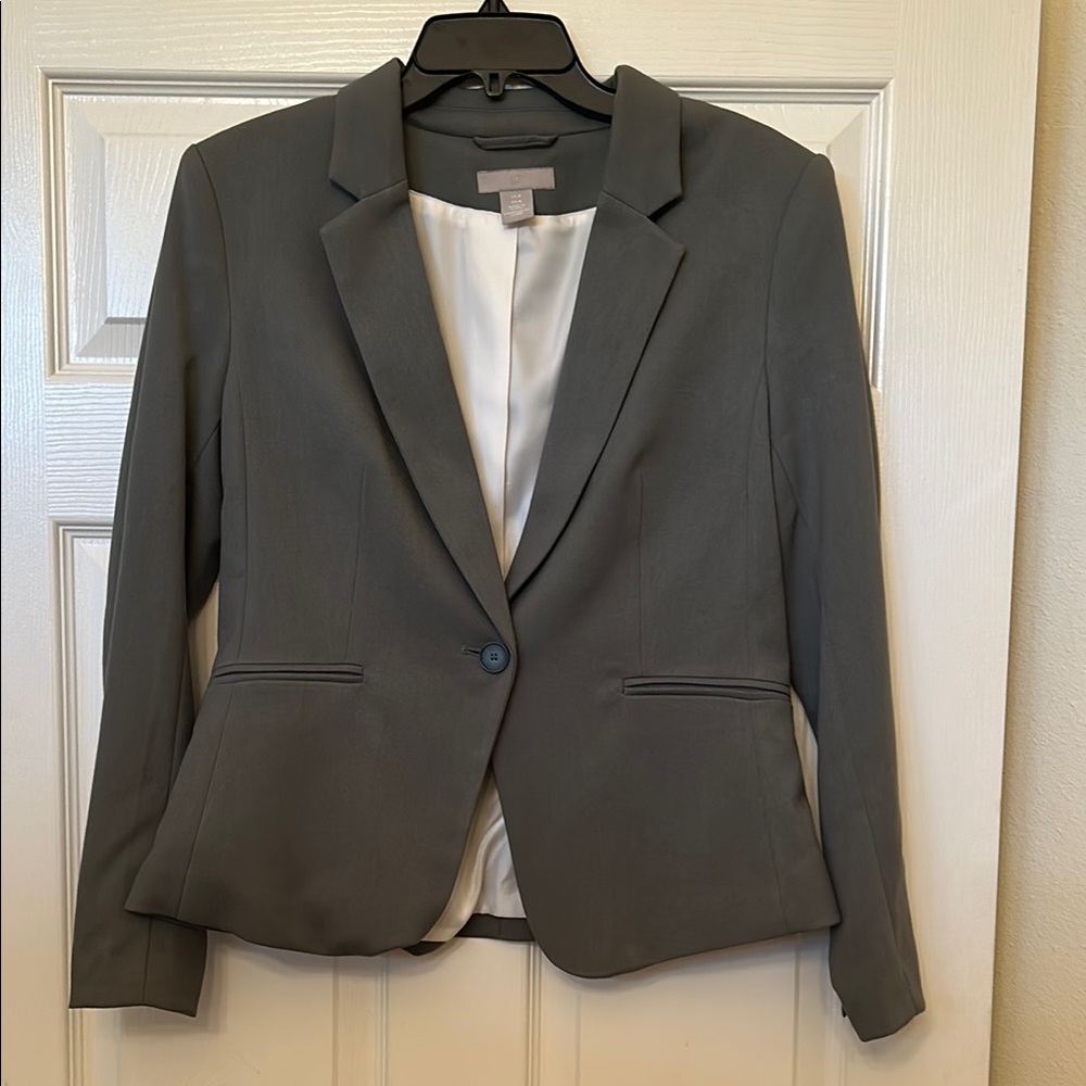 Women's Gray Blazer